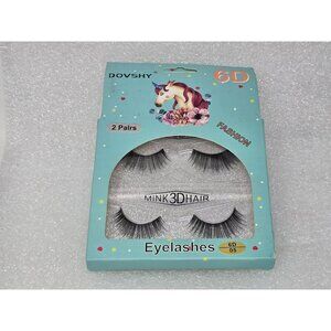 Dovshy 6D Mink 3D Hair Eyelashes 2 Pairs